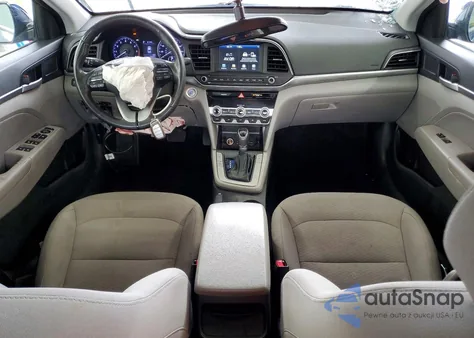 2020 Hyundai Elantra Sel z USA, uszkodzony, nr VIN 5NPD84LF0LH581525